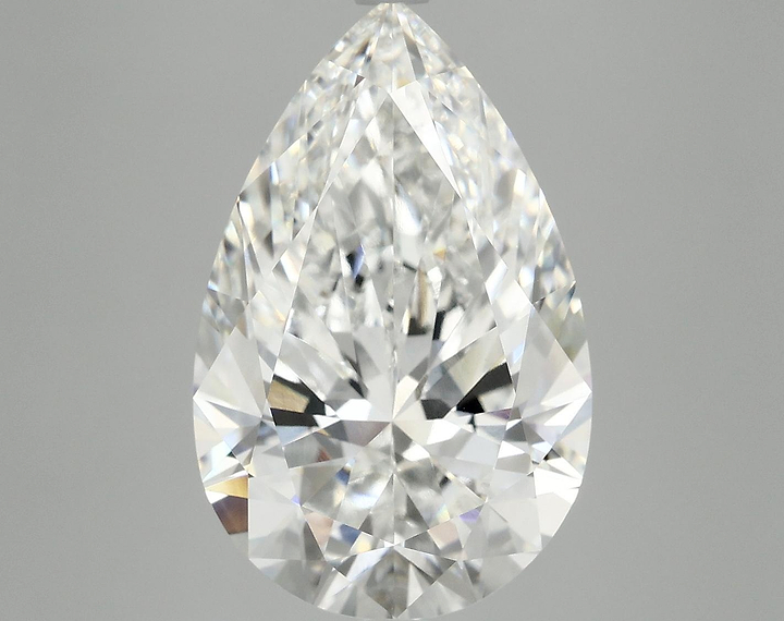 7.11 Carat Pear Shaped Ideal Cut VVS2 IGI Certified Lab Grown Diamond