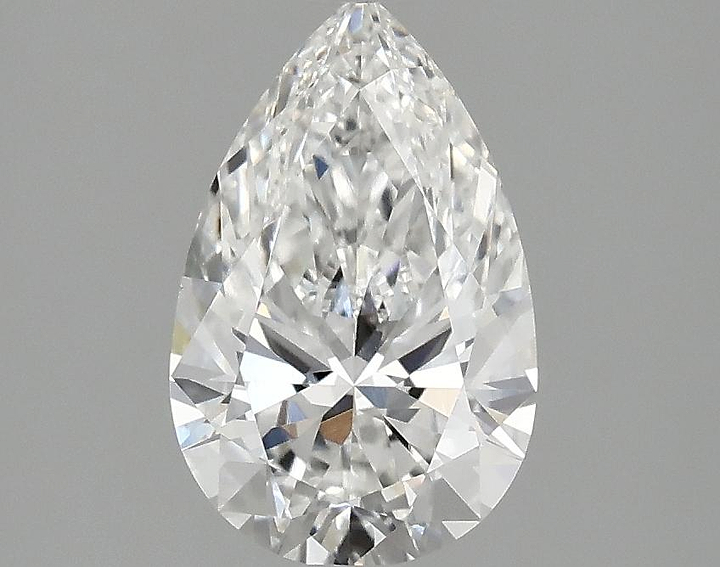 1.5 Carat Pear Shaped Ideal Cut VVS1 IGI Certified Lab Grown Diamond