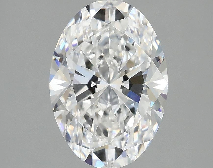 2.1 Carat Oval Shaped Ideal Cut VS1 IGI Certified Lab Grown Diamond