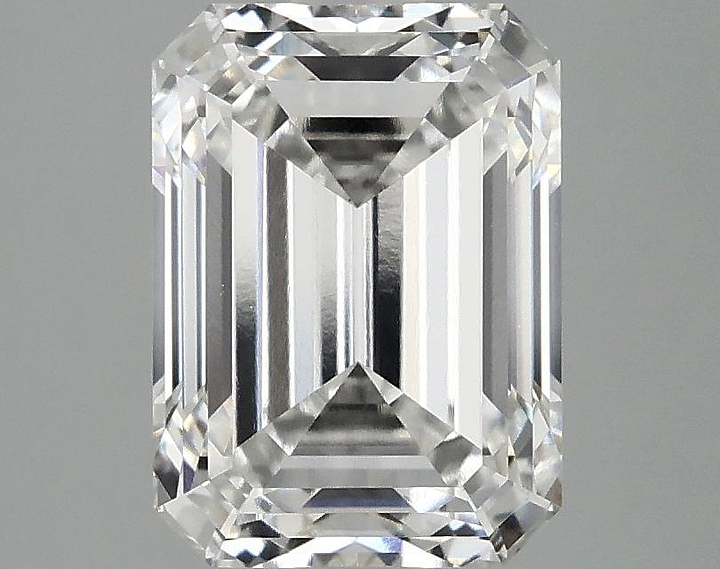 3.01 Carat Emerald Shaped Excellent Cut VS1 IGI Certified Lab Grown Diamond