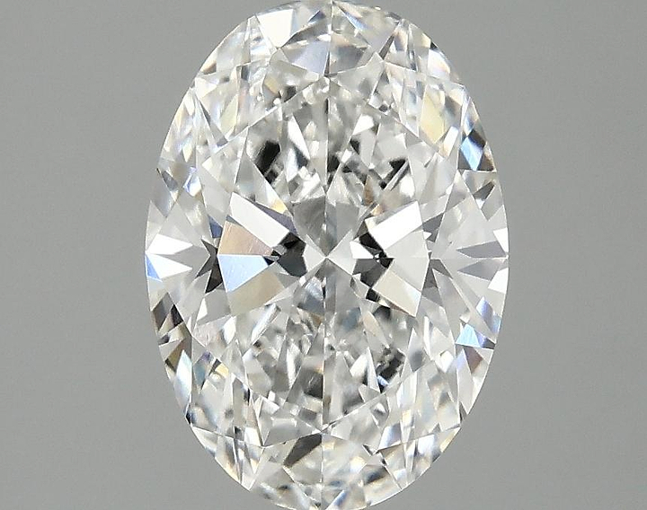 1.98 Carat Oval Shaped Ideal Cut VVS2 IGI Certified Lab Grown Diamond