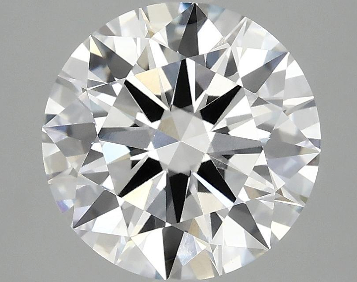 3.07 Carat Round Shaped Ideal Cut VVS2 IGI Certified Lab Grown Diamond