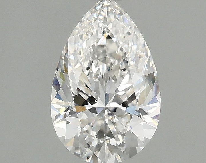 1.25 Carat Pear Shaped Excellent Cut VVS2 IGI Certified Lab Grown Diamond