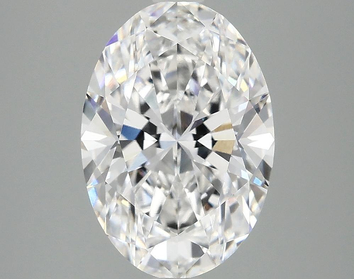 3.1 Carat Oval Shaped Ideal Cut VVS2 IGI Certified Lab Grown Diamond