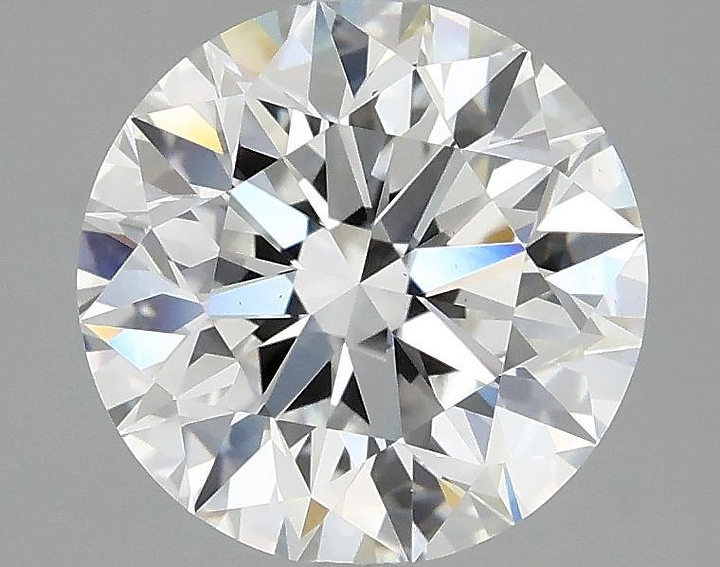 2.54 Carat Round Shaped Excellent Cut VS1 IGI Certified Lab Grown Diamond
