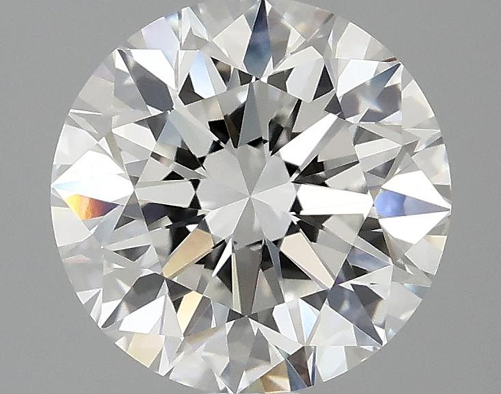 2.55 Carat Round Shaped Excellent Cut VVS2 IGI Certified Lab Grown Diamond