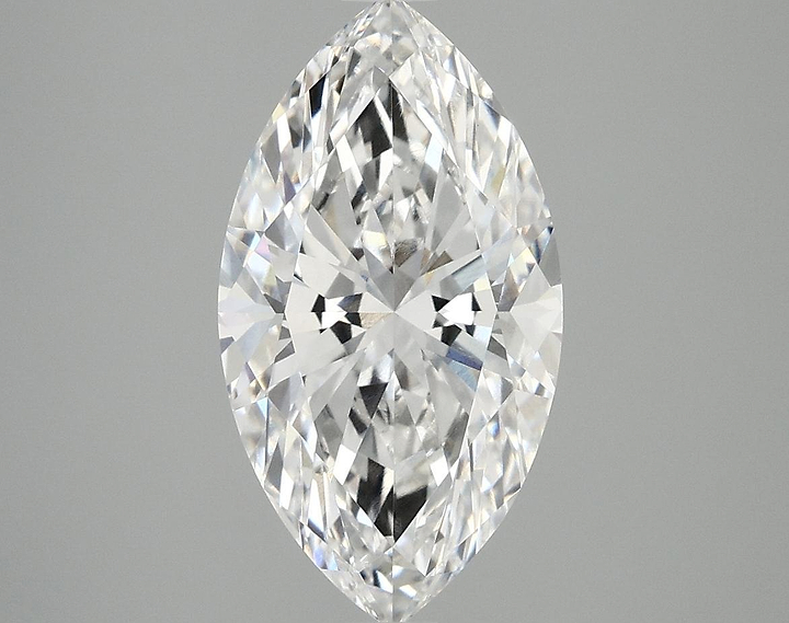 3.1 Carat Marquise Shaped Excellent Cut VVS2 IGI Certified Lab Grown Diamond