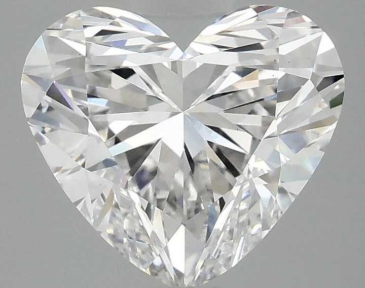 3.03 Carat Heart Shaped Ideal Cut VS1 IGI Certified Lab Grown Diamond