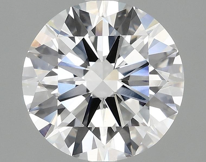 2.56 Carat Round Shaped Excellent Cut VVS2 IGI Certified Lab Grown Diamond