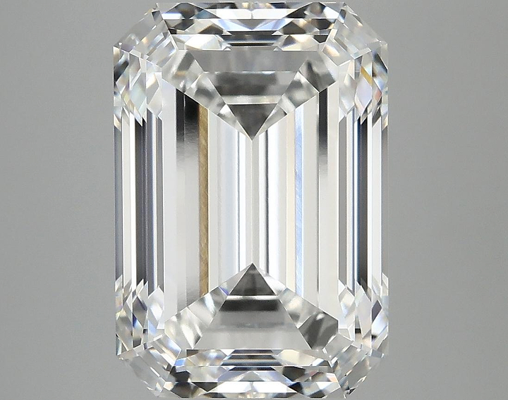 6.89 Carat Emerald Shaped Ideal Cut VVS2 IGI Certified Lab Grown Diamond