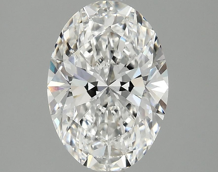 2.1 Carat Oval Shaped Ideal Cut VVS2 IGI Certified Lab Grown Diamond