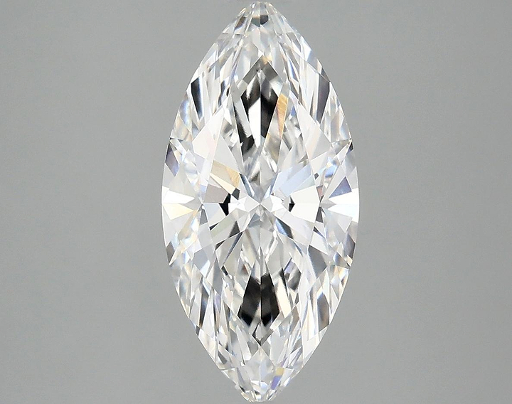 2.09 Carat Marquise Shaped Excellent Cut VVS2 IGI Certified Lab Grown Diamond