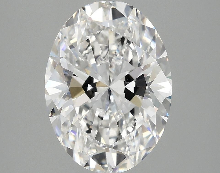 3.06 Carat Oval Shaped Excellent Cut VVS2 IGI Certified Lab Grown Diamond