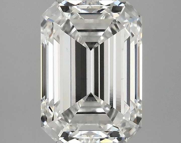 3.1 Carat Emerald Shaped Ideal Cut VS1 IGI Certified Lab Grown Diamond