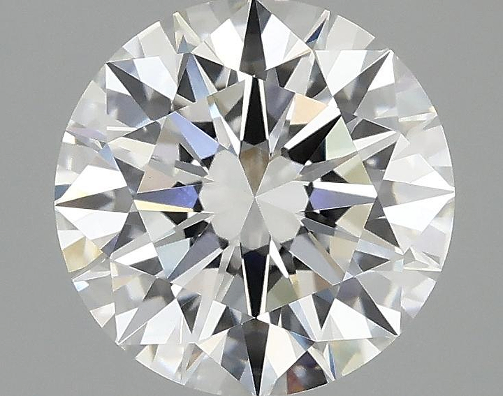 2.52 Carat Round Shaped Ideal Cut VVS2 IGI Certified Lab Grown Diamond