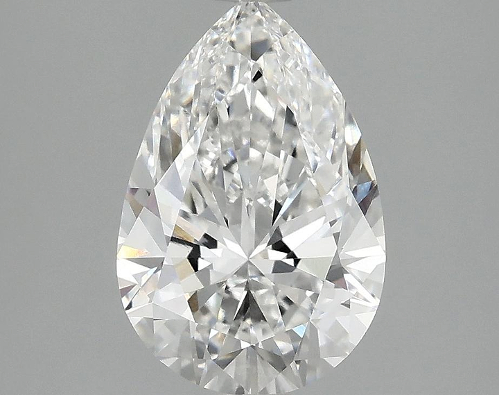 2.05 Carat Pear Shaped Excellent Cut VVS2 IGI Certified Lab Grown Diamond