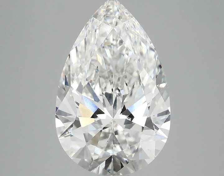 4.09 Carat Pear Shaped Ideal Cut VS1 IGI Certified Lab Grown Diamond