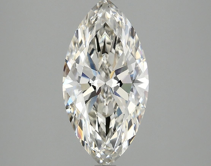 2.1 Carat Marquise Shaped Ideal Cut VVS2 IGI Certified Lab Grown Diamond