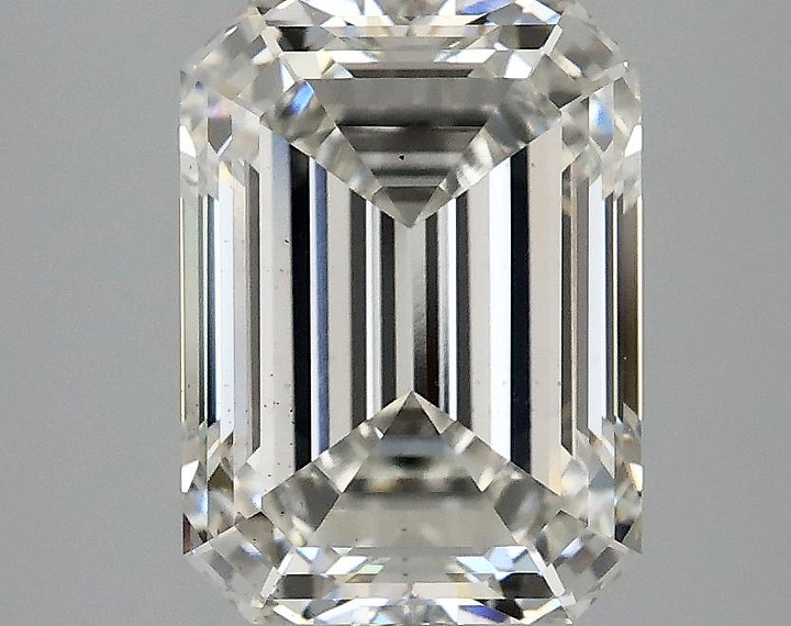 3.04 Carat Emerald Shaped Excellent Cut VS2 IGI Certified Lab Grown Diamond