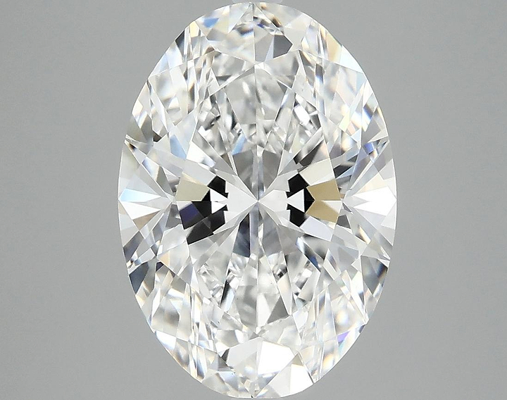 4.03 Carat Oval Shaped Ideal Cut VVS2 IGI Certified Lab Grown Diamond