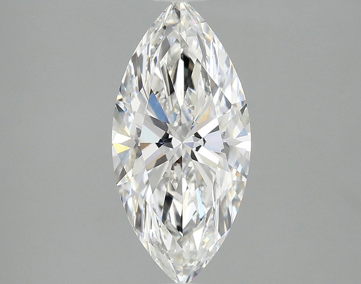 2.08 Carat Marquise Shaped Excellent Cut VVS2 IGI Certified Lab Grown Diamond
