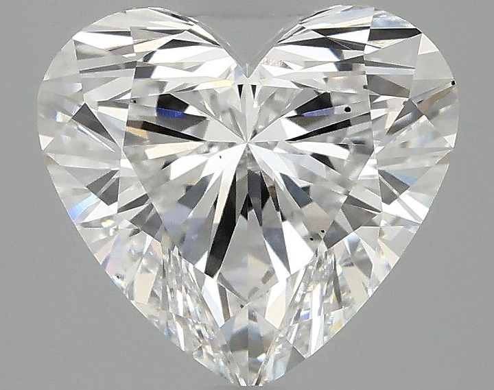 3.08 Carat Heart Shaped Ideal Cut VS2 IGI Certified Lab Grown Diamond