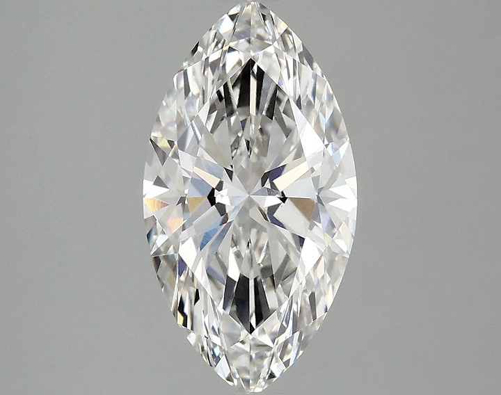 2.1 Carat Marquise Shaped Excellent Cut VVS2 IGI Certified Lab Grown Diamond