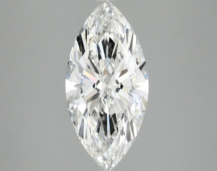 2.38 Carat Marquise Shaped Excellent Cut VS1 IGI Certified Lab Grown Diamond