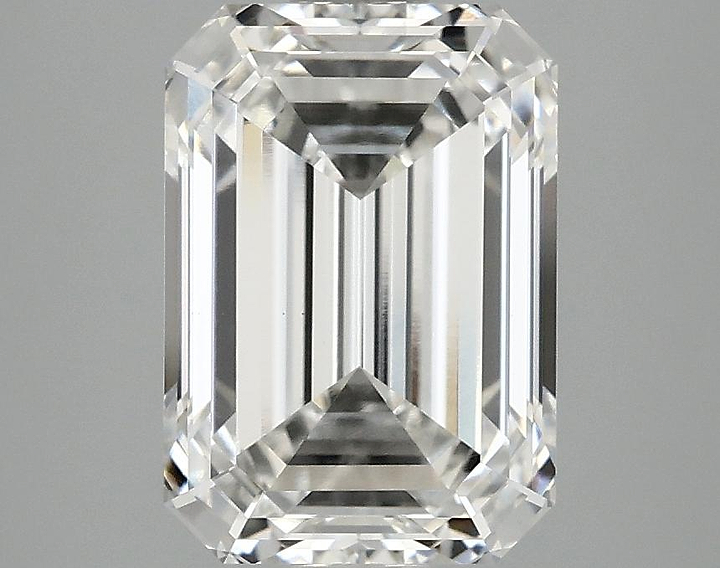 3.09 Carat Emerald Shaped Ideal Cut VS1 IGI Certified Lab Grown Diamond