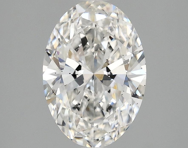 1.98 Carat Oval Shaped Ideal Cut SI1 IGI Certified Lab Grown Diamond