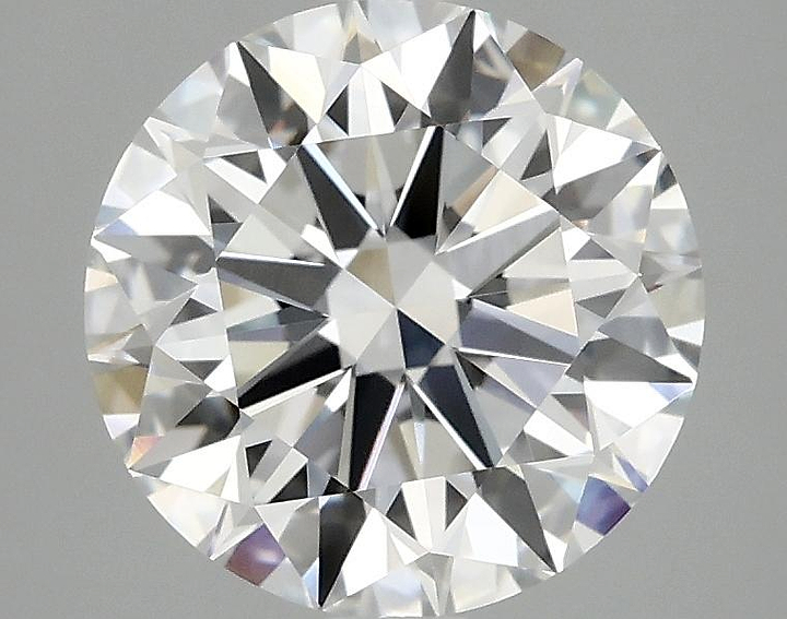 2.84 Carat Round Shaped Ideal Cut VVS2 IGI Certified Lab Grown Diamond