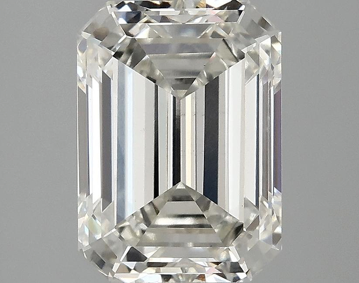 3.07 Carat Emerald Shaped Excellent Cut VS1 IGI Certified Lab Grown Diamond