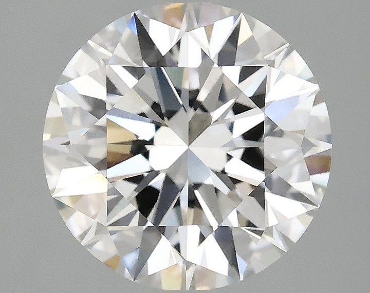 3.08 Carat Round Shaped Excellent Cut VS1 IGI Certified Lab Grown Diamond