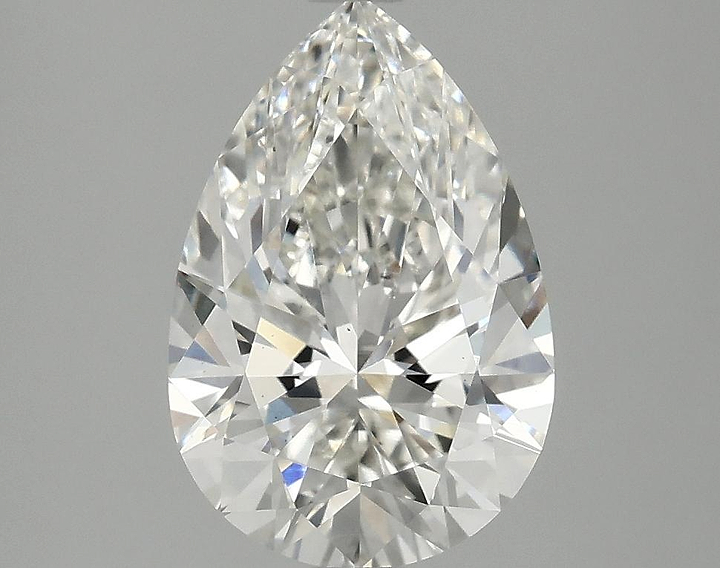 2.51 Carat Pear Shaped Excellent Cut VS2 IGI Certified Lab Grown Diamond