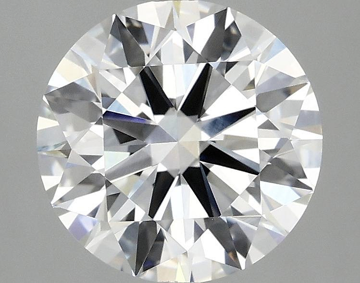 2.58 Carat Round Shaped Ideal Cut VVS2 IGI Certified Lab Grown Diamond