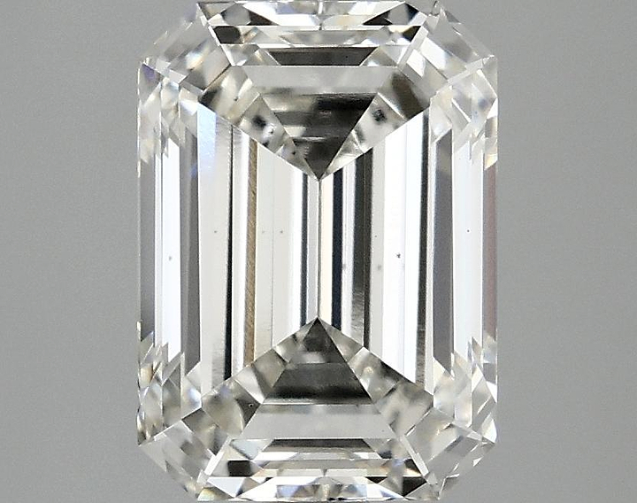 3.1 Carat Emerald Shaped Excellent Cut VS2 IGI Certified Lab Grown Diamond