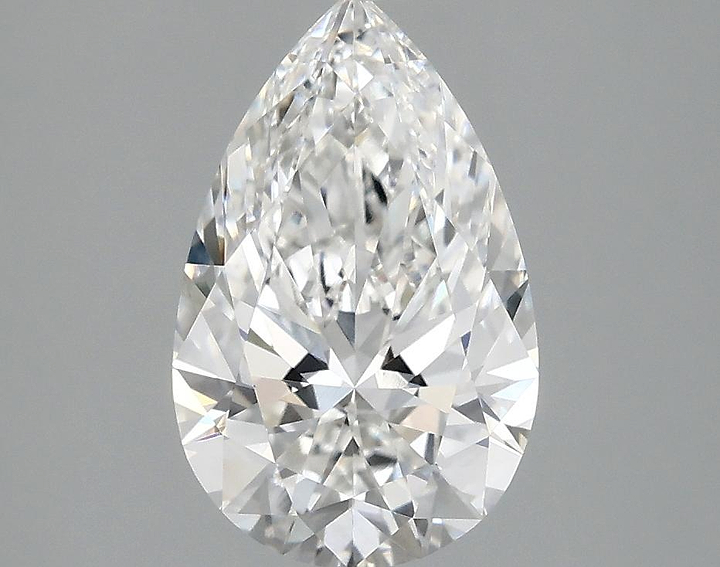 2.04 Carat Pear Shaped Ideal Cut VS1 IGI Certified Lab Grown Diamond