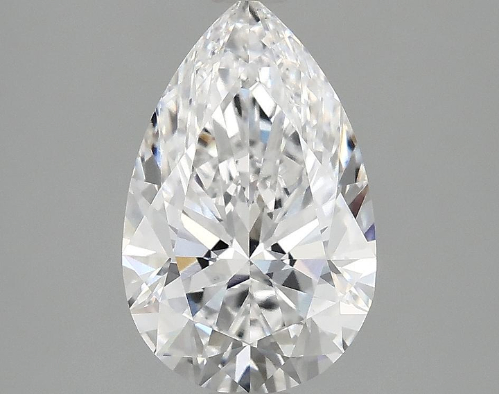 2.06 Carat Pear Shaped Very Good Cut VS1 IGI Certified Lab Grown Diamond