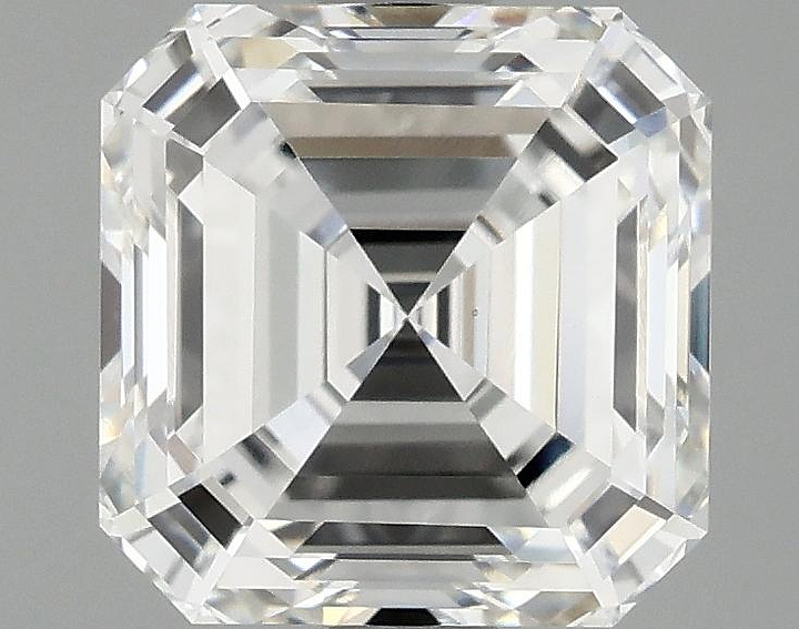 1.58 Carat Asscher Shaped Ideal Cut VVS2 IGI Certified Lab Grown Diamond