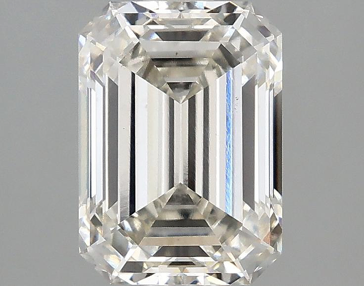 2.1 Carat Emerald Shaped Excellent Cut VS1 IGI Certified Lab Grown Diamond