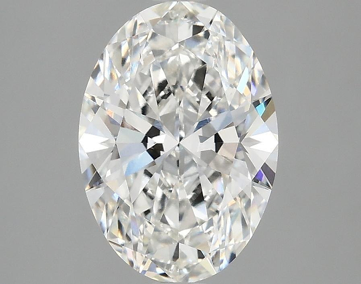 2.1 Carat Oval Shaped Ideal Cut VVS2 IGI Certified Lab Grown Diamond