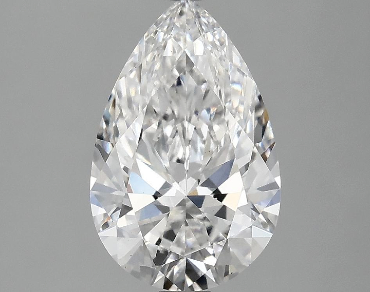 2.05 Carat Pear Shaped Ideal Cut VS2 IGI Certified Lab Grown Diamond