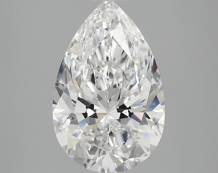 3.05 Carat Pear Shaped Ideal Cut VS2 IGI Certified Lab Grown Diamond