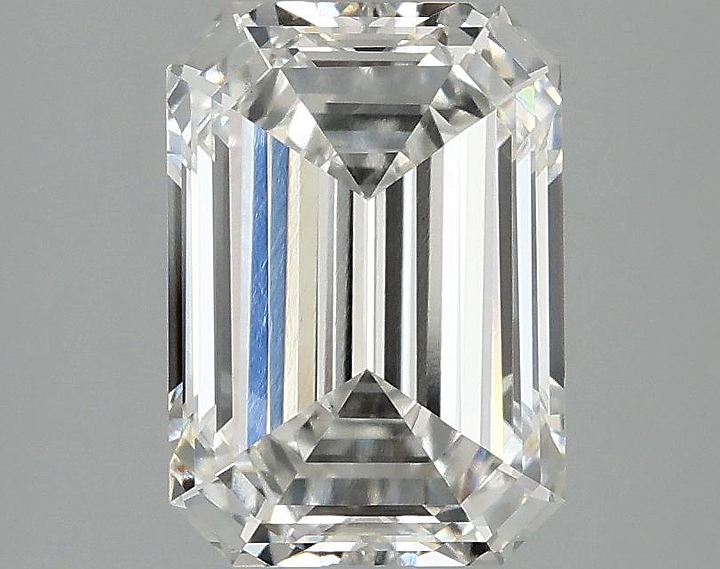 2.57 Carat Emerald Shaped Ideal Cut VS1 IGI Certified Lab Grown Diamond