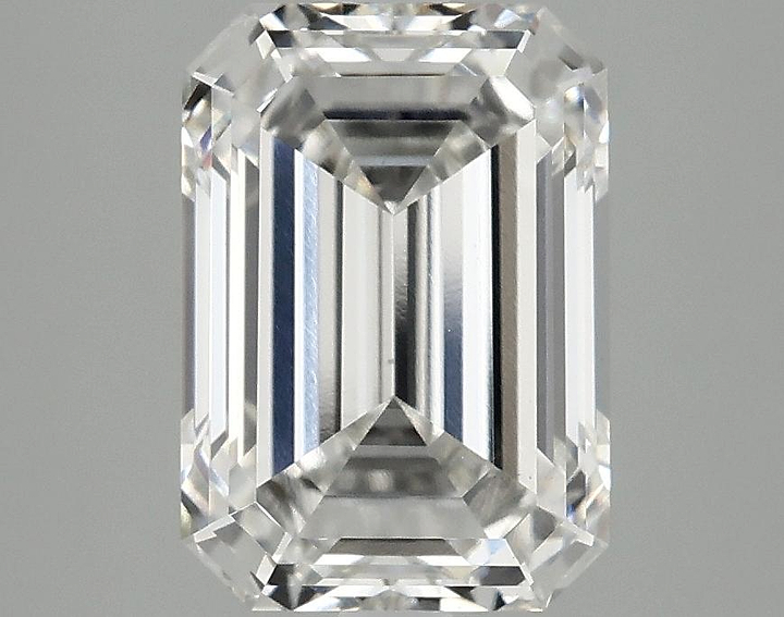 3.2 Carat Emerald Shaped Ideal Cut VS1 IGI Certified Lab Grown Diamond
