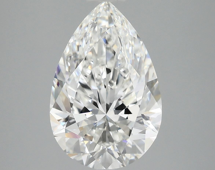 4.06 Carat Pear Shaped Excellent Cut VS1 IGI Certified Lab Grown Diamond