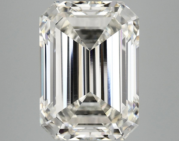 8.59 Carat Emerald Shaped Ideal Cut VVS2 IGI Certified Lab Grown Diamond