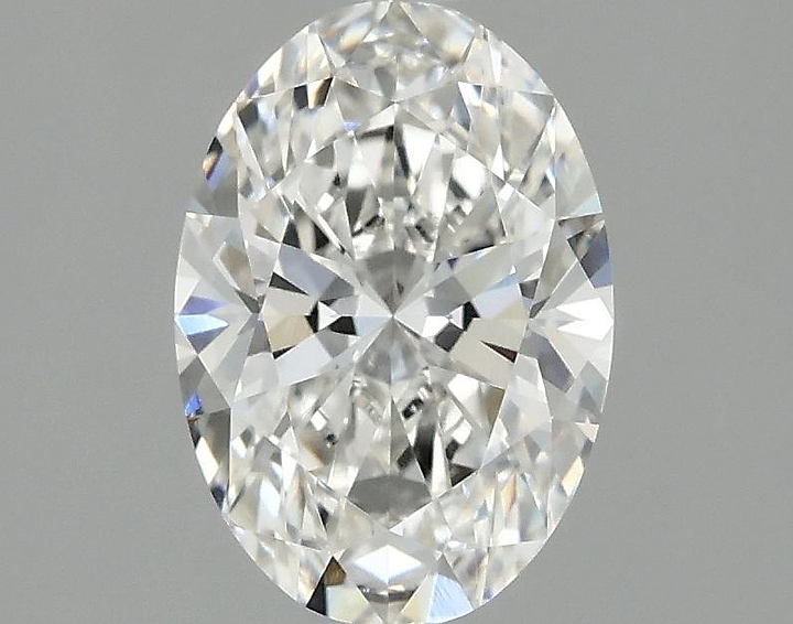 1.53 Carat Oval Shaped Ideal Cut VVS2 IGI Certified Lab Grown Diamond