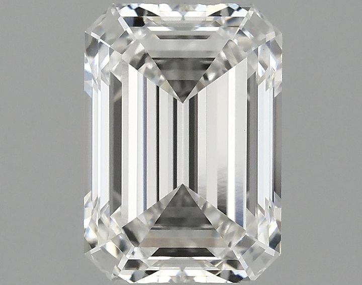 1.53 Carat Emerald Shaped Ideal Cut VVS2 IGI Certified Lab Grown Diamond