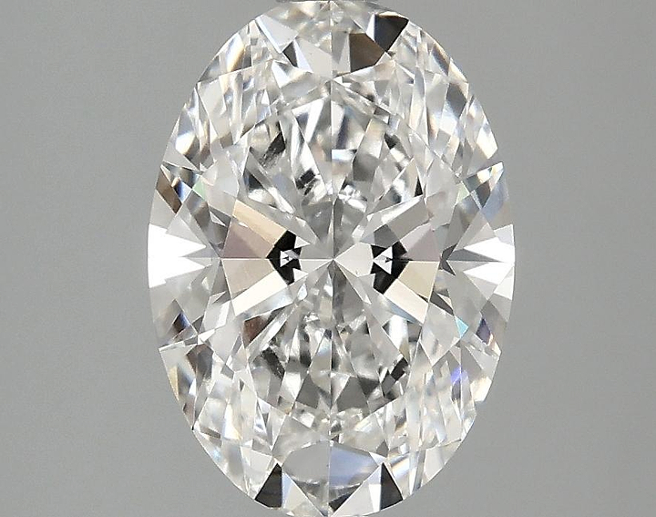 2.01 Carat Oval Shaped Ideal Cut VVS2 IGI Certified Lab Grown Diamond